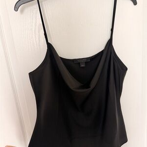 All Saints Black Camisole Top